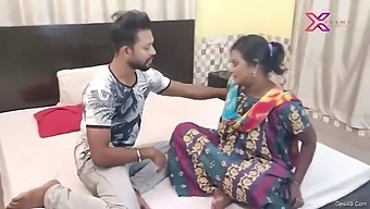 Indian Aunty'S Big Natural Tits On Display In Hardcore Video