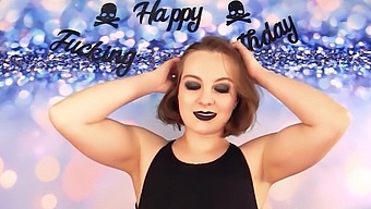 Thirty-Stroke Birthday Tribute To Intense Masturbation