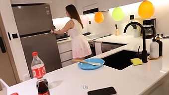 I Had Sex With My Friend’s Mom In The Kitchen On His Birthday.